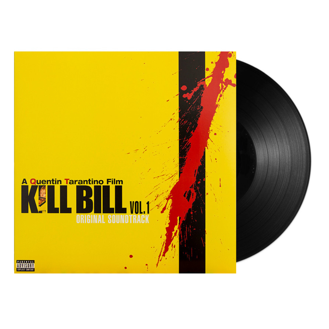Kill Bill Vol 1 Original Soundtrack Vinyl LP - Quentin Tarantino Movie Soundtrack Music for Home Listening & Record Collectors