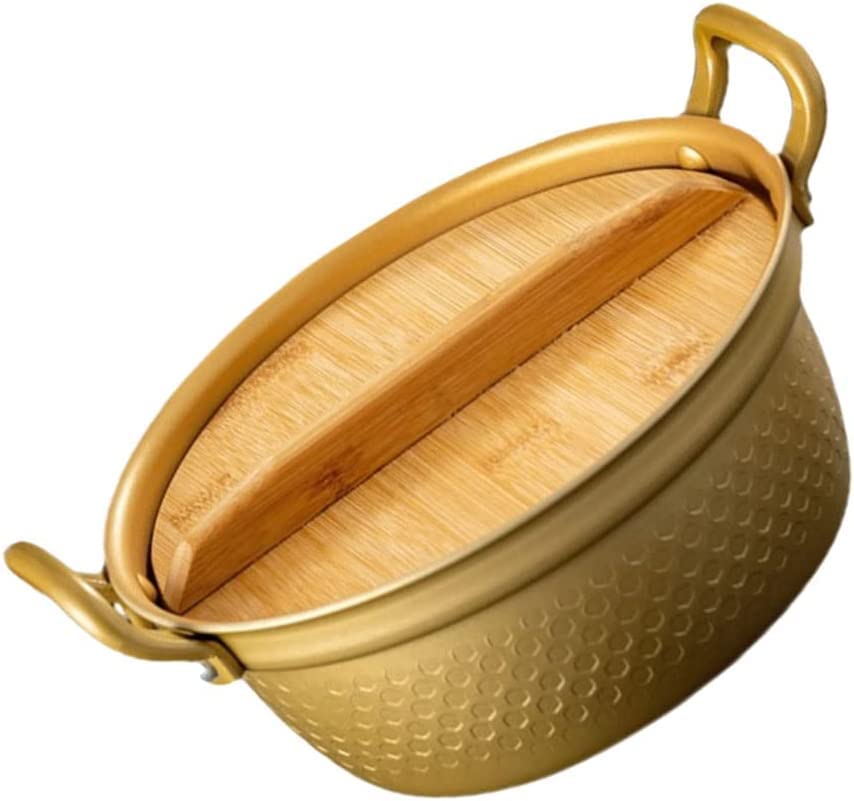 Premium Korean Ramen Cooking Pot with Lid - 20cm Fast Heating Noodle Pot for Ramyun, Udon & Shabu-Shabu | Ideal for Dorm, Camping & Small Kitchen Cookware
