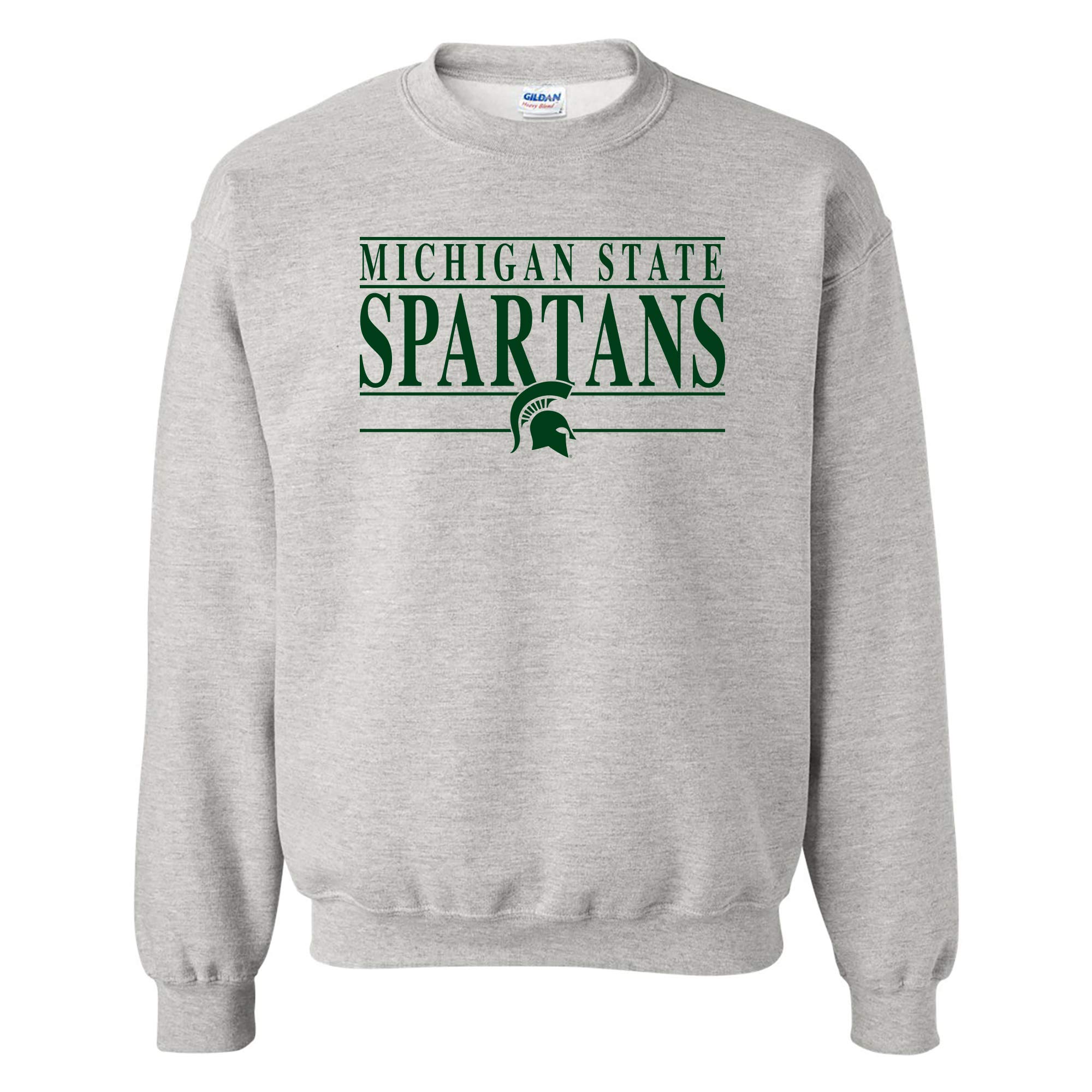 UGP Campus Apparel NCAA Headline Team Color Crewneck Sweatshirt | College & University Spirit Wear | Perfect for Game Day, School Events & Casual Wear