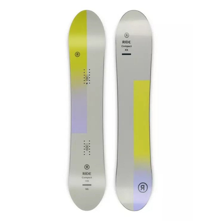 2023 Women's Compact Snowboard - Lightweight & Durable for All-Mountain Riding - Perfect for Freestyle, Powder & Park Performance
