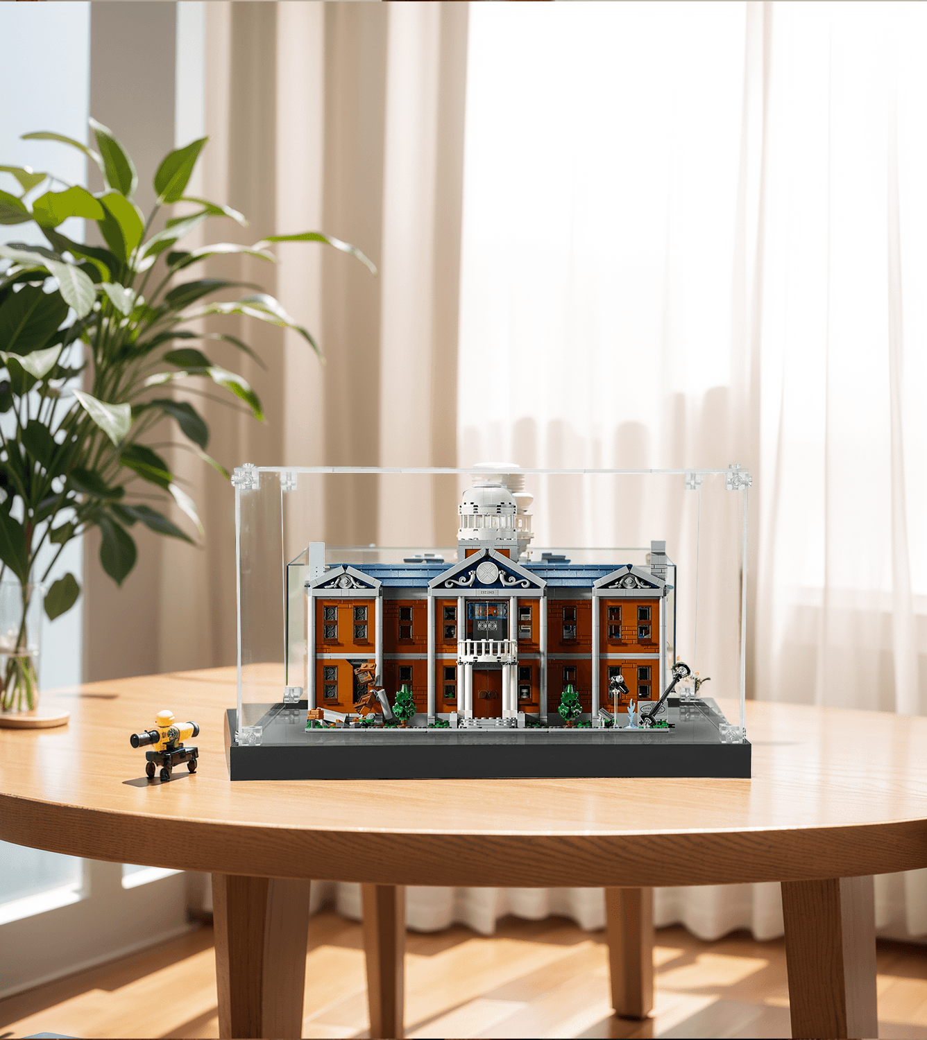 Lego Marvel X-Men: The X Mansion 76294 Display Case - Clear Acrylic Protection for Collectible Building Sets | Perfect for Showcasing & Dust Protection in Home or Office