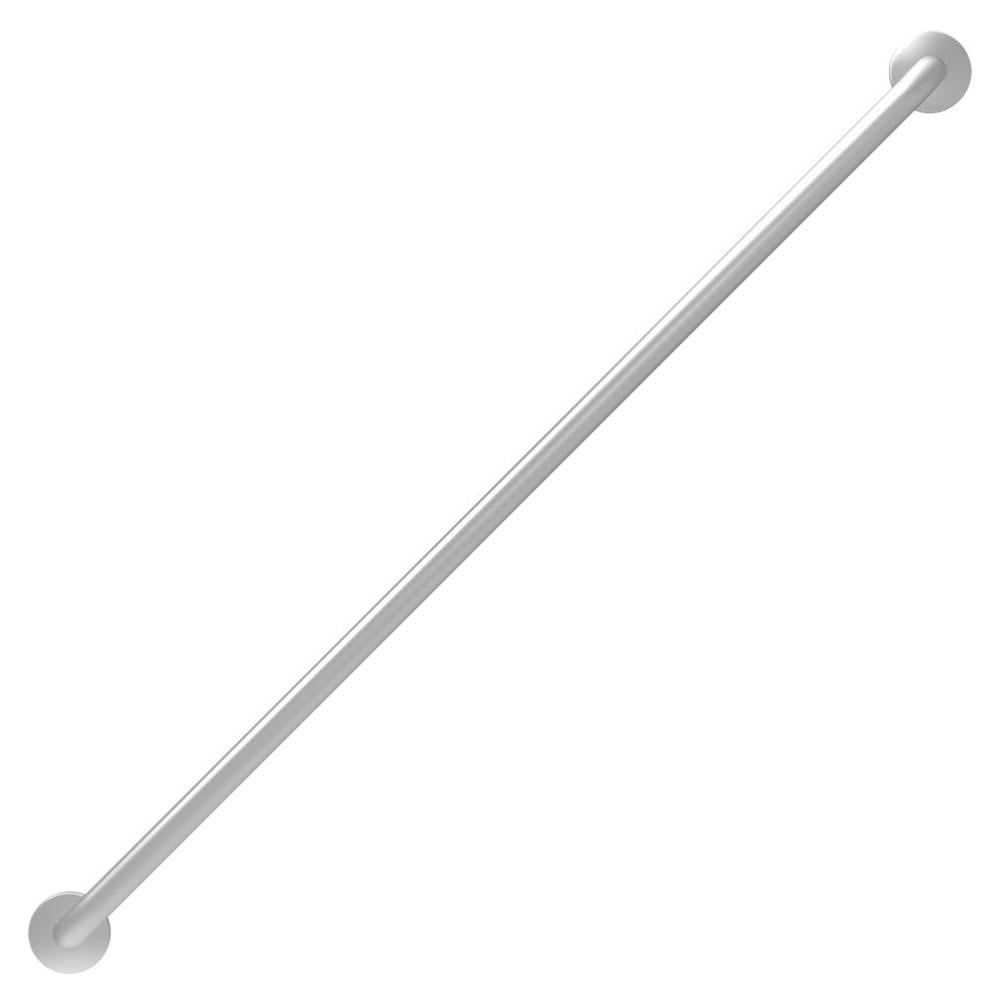 Bradley 8120 48-Inch Grab Bar with Concealed Mount - Satin Stainless Steel - Ideal for Bathroom Safety & ADA Compliance