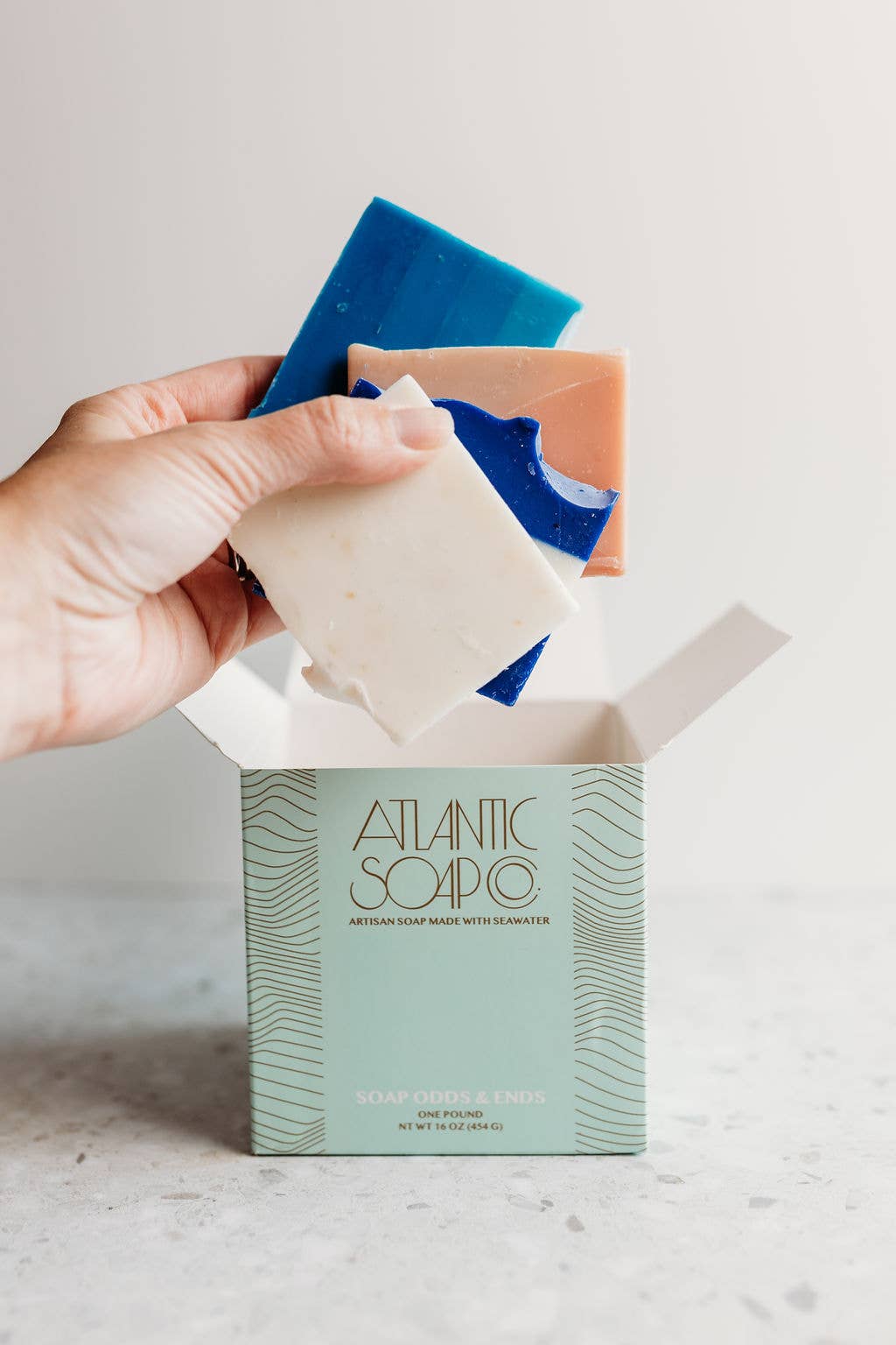 Natural Handmade Soap Scraps & Ends Box - Eco-Friendly Soap Pieces for DIY, Crafts, and Zero Waste Bathing | Perfect for Homemade Soap Making, Gift Filling, and Sustainable Living