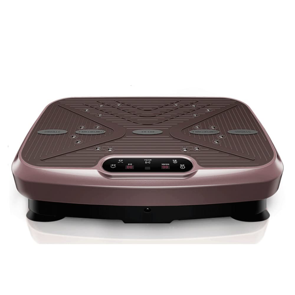 Mini Vibration Plate Exercise Machine - Portable Whole Body Vibration Platform for Home & Travel - Weight Loss, Muscle Toning & Wellness Workout Equipment (Supports Up to 160lbs) - Perfect for Home Gym, Office & Travel Fitness
