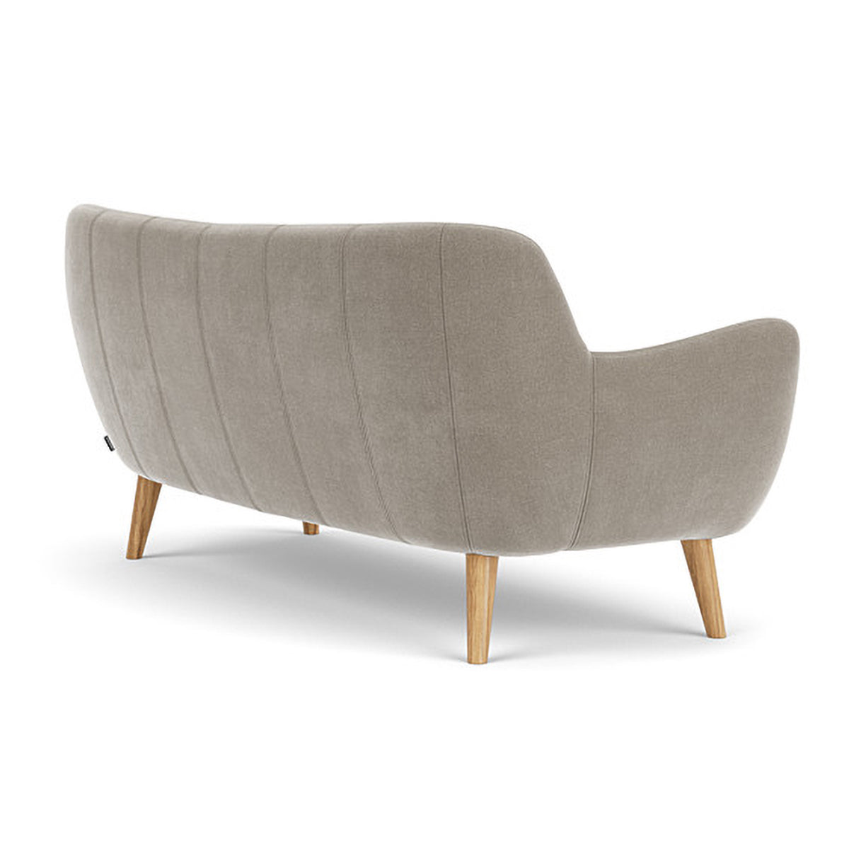 Herman Fabric 3-Seater Sofa - Modern Living Room Couch for Small Spaces, Comfortable Sectional Sofa for Apartment, Dorm & Home Decor | Perfect for Relaxing, Entertaining & Family Gatherings