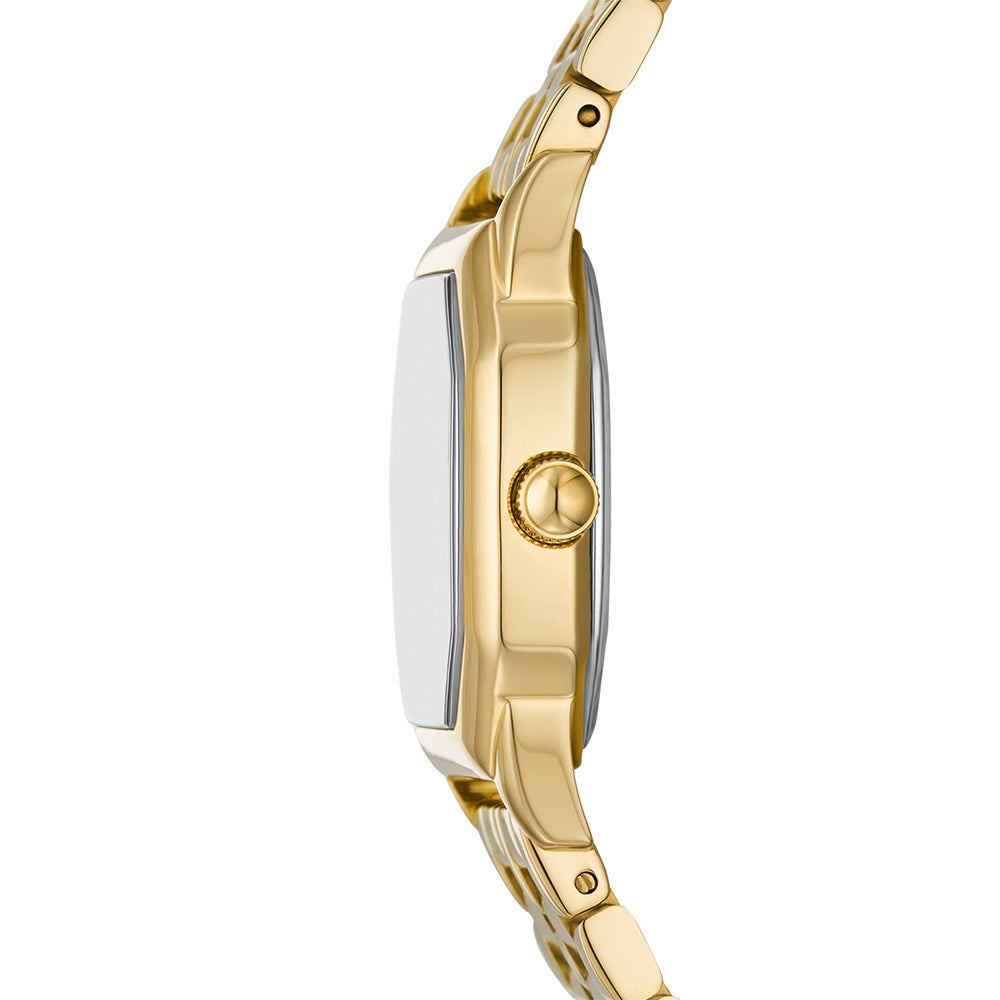 Fossil ES5361 Harlow Women's Stainless Steel Watch - Elegant Silver-Tone Bracelet, White Dial, Water Resistant - Perfect for Office, Casual Wear & Special Occasions
