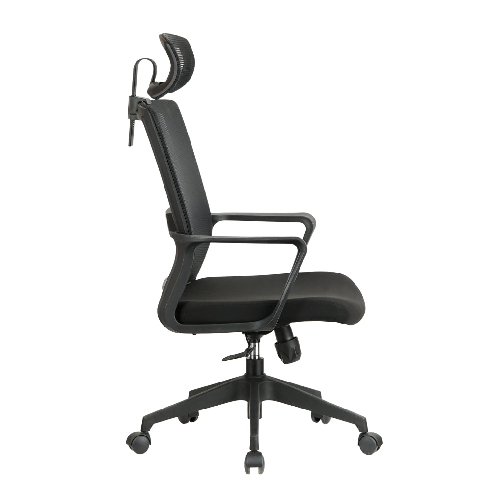 Ergonomic Flex Highback Office Chair with Lumbar Support - Adjustable Height & Swivel for Home, Office, and Gaming Use