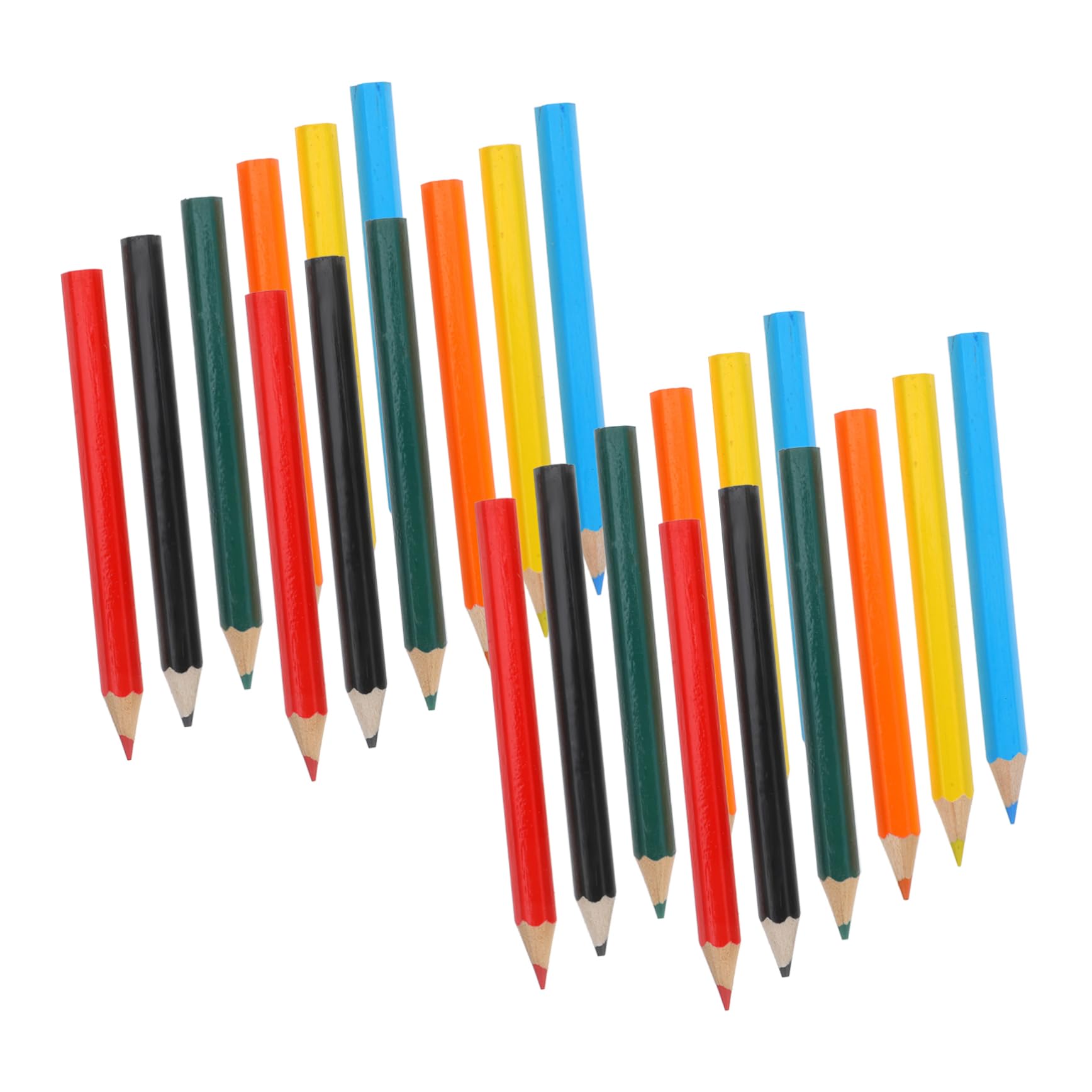 SEWACC 24-Piece Colored Pencils Set - Vibrant Artist Drawing Pencils for Kids & Adults - Premium Wooden Art Supplies for School, Sketching, Coloring Books & Professional Artwork - Perfect for Classroom, Home & Studio Use