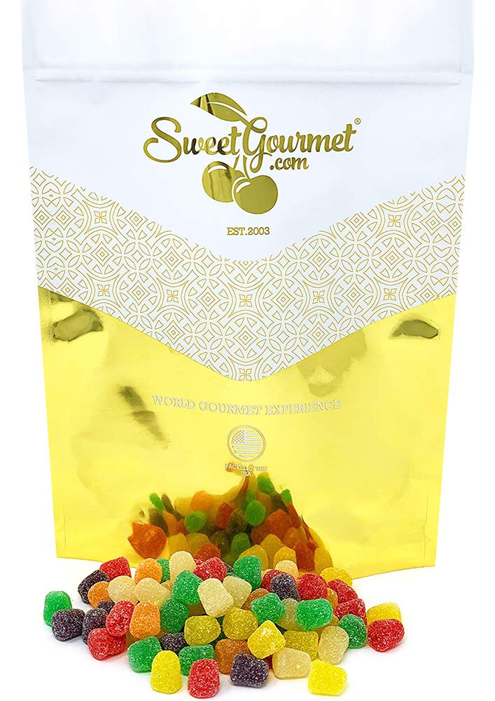 Old Fashioned Spice Drops Candy - 2.5lb Bag of Chewy Gumdrops Jelly Candy for Baking, Holiday Treats & Party Favors