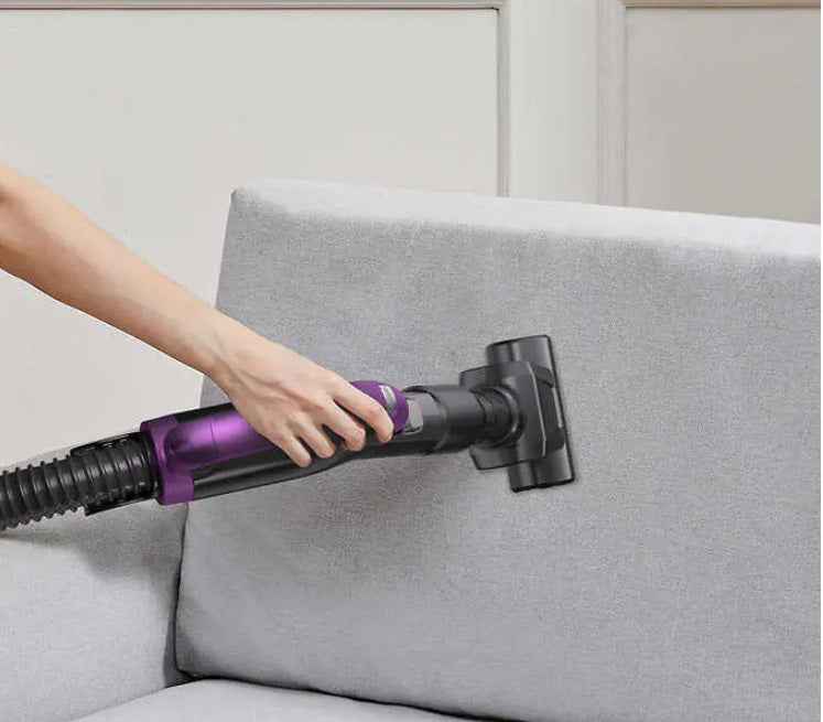 Eureka Bagless Canister Vacuum with Powered Nozzle & Anti-Tangle Technology - Perfect for Pet Hair, Hardwood Floors & Stairs Cleaning