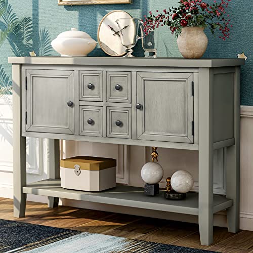 Antique Gray-6 Drawers