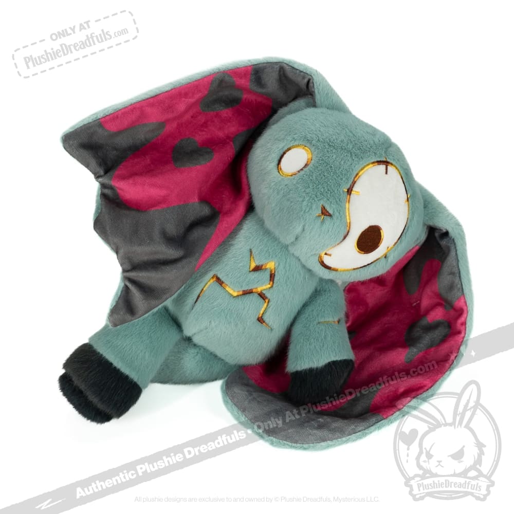 Plushie Dreadfuls Complex PTSD (CPTSD) Rabbit Stuffed Animal - Soft Comfort Toy for Anxiety Relief, Therapy Support & Emotional Healing - Perfect for PTSD Survivors, Mental Health Awareness & Cuddling