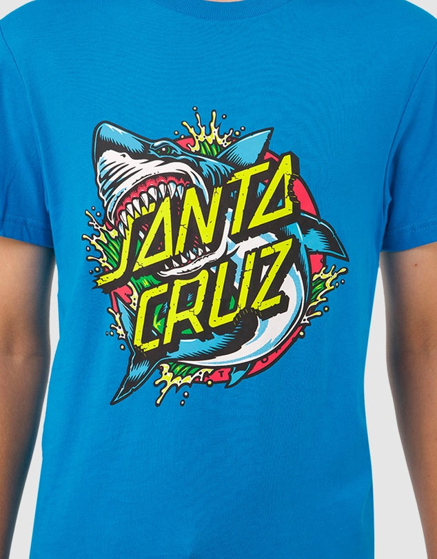 Santa Cruz Shark Dot Boys T-Shirt - Cool Graphic Tee for Kids - Perfect for Casual Wear, School, and Playtime