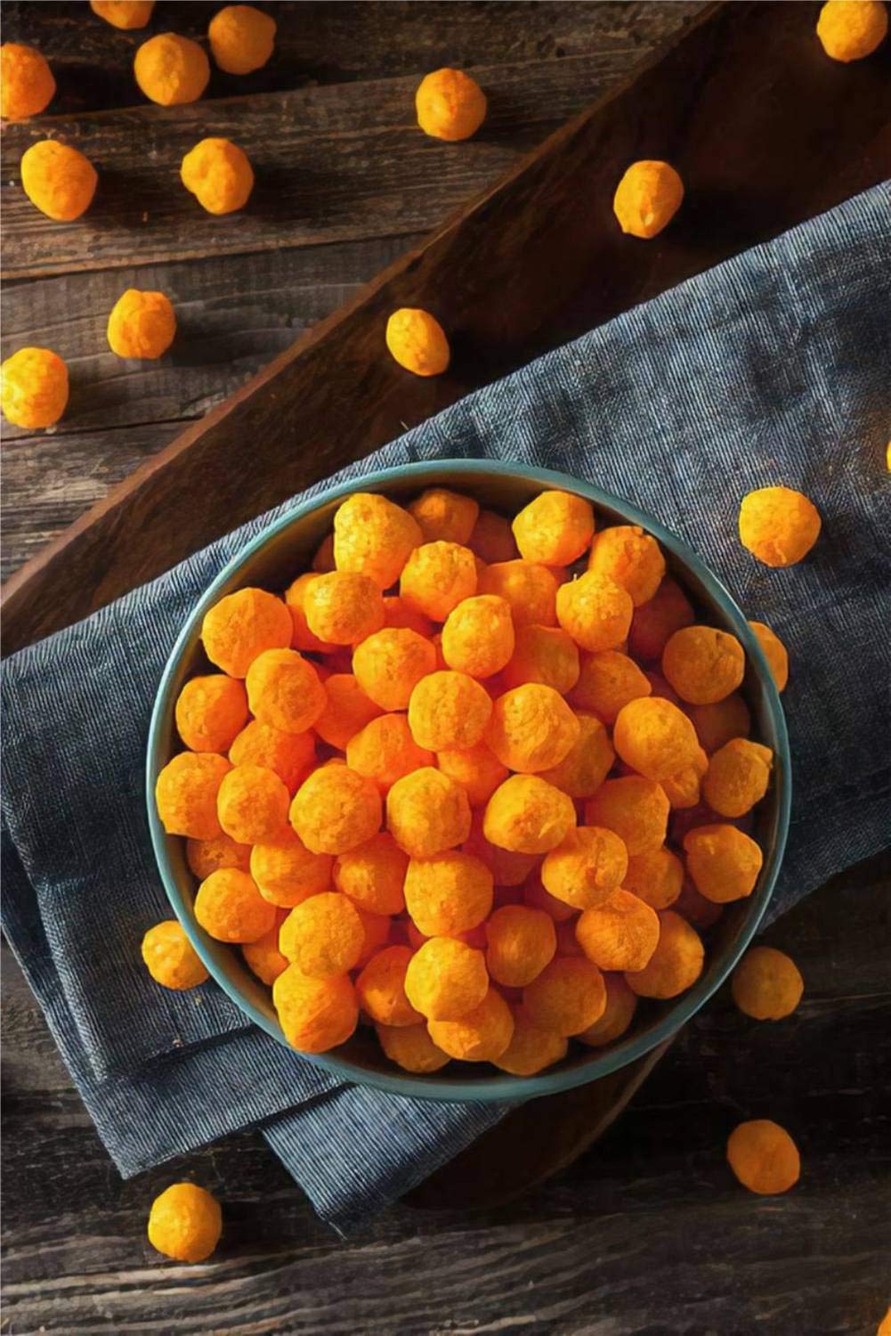 1000-Piece Wooden Jigsaw Puzzle - Cheesy Cheese Puffs Design for Adults & Kids | Educational DIY Toy, Stress Relief Gift | Perfect Fit, Vibrant Colors | Great for Family Game Nights & Classroom Activities