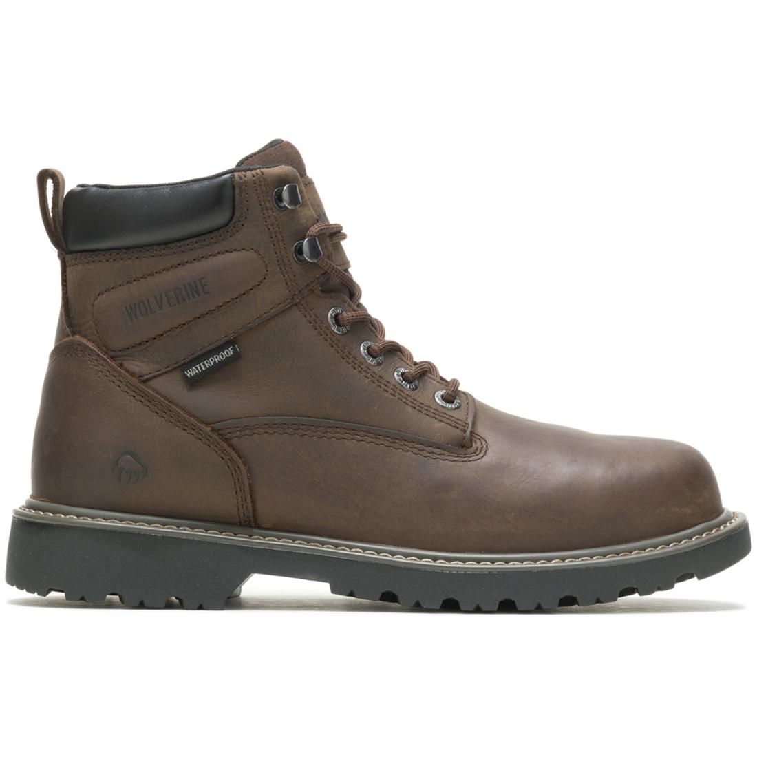 Waterproof Steel Toe Work Boots for Men - Slip Resistant & Comfortable Safety Shoes for Construction, Warehouse & Outdoor Work
