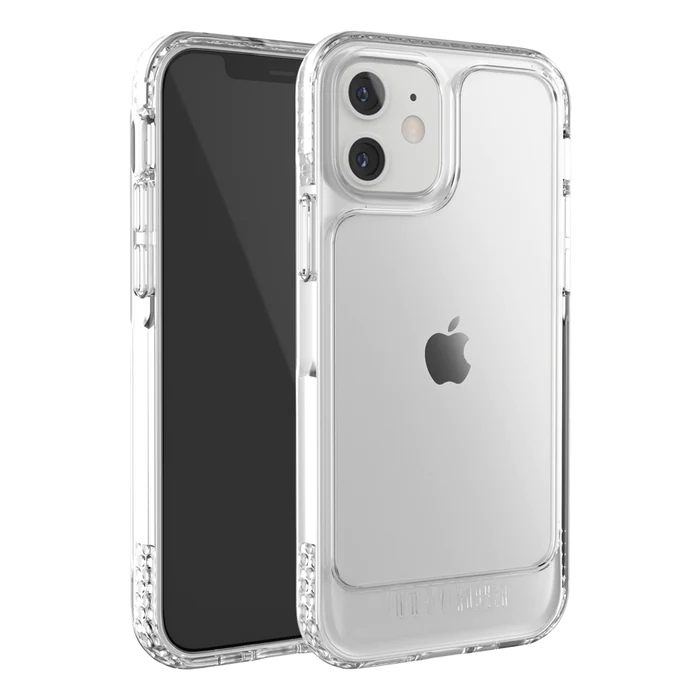 Durable Shockproof Rubber iPhone 12 Mini Case - Slim Fit Bumper Cover with Raised Edges for Screen & Camera Protection | Perfect for Outdoor Activities, Gym & Daily Use