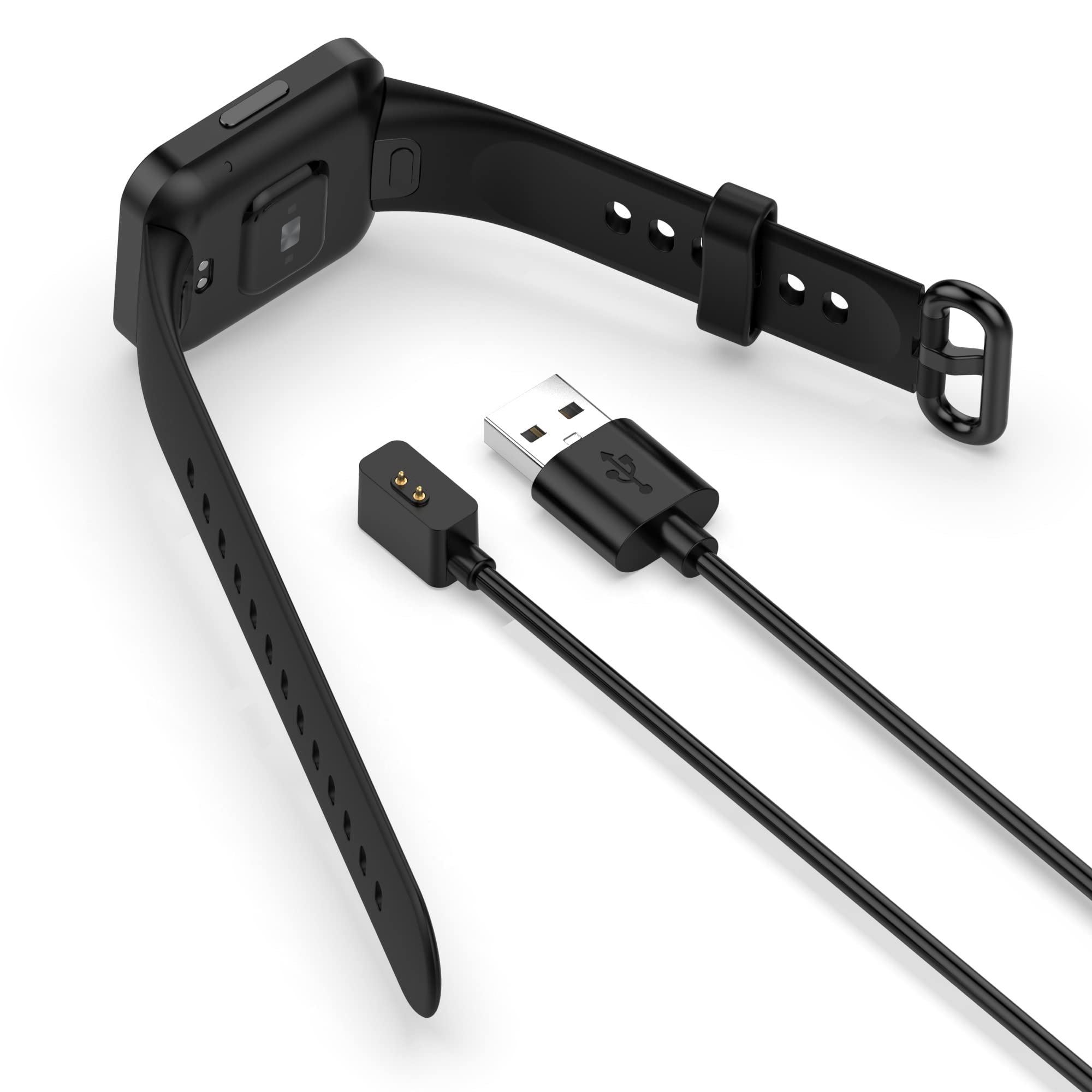 2-Pack Fast Chargers for Xiaomi Redmi Watch 2 Lite/Redmi Watch 2/Redmi Band Pro - 3.3ft USB Charging Cable Cord - Perfect for Home, Office & Travel Charging