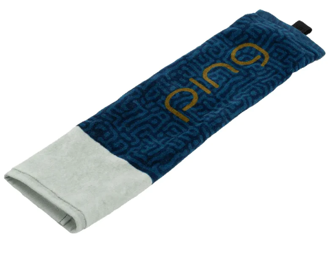 Ping G Le3 Tri-Fold Golf Towel - Premium Microfiber Sports Towel for Golf, Gym & Outdoor Activities - Quick Dry & Absorbent for Clubs, Balls & Equipment