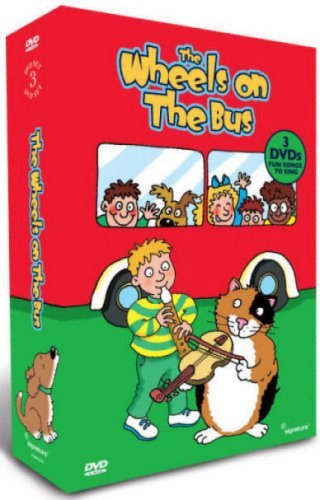 The Wheels On The Bus 3D DVD Box Set - Children's Educational Nursery Rhymes Collection | Perfect for Toddler Learning & Family Entertainment