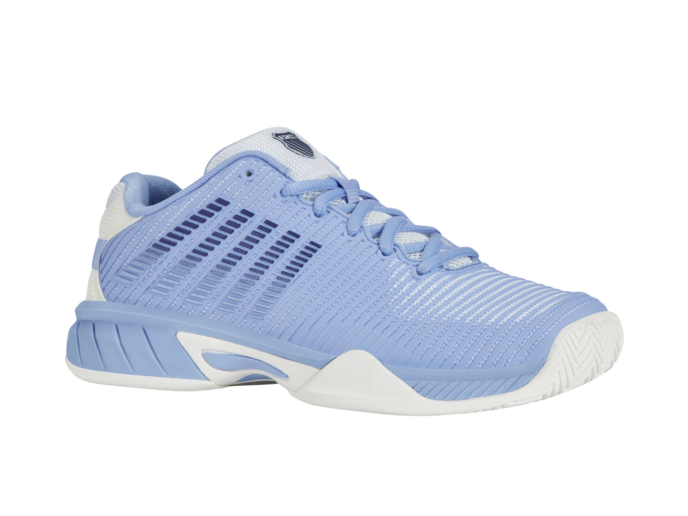 Hypercourt Express 2 Men's Running Shoes - Bright White/Open Air/Estate Blue | Lightweight & Breathable for Training, Gym & Outdoor Sports