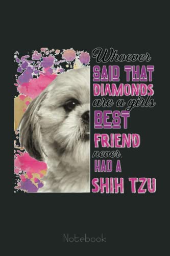 Funny Shih Tzu Dog Mom Notebook - Cute Composition Book & Journal for Women, Men, Teens | Perfect Gift for Dog Lovers, Best Friend Present | Great for School, Office, Diary Writing & Note Taking