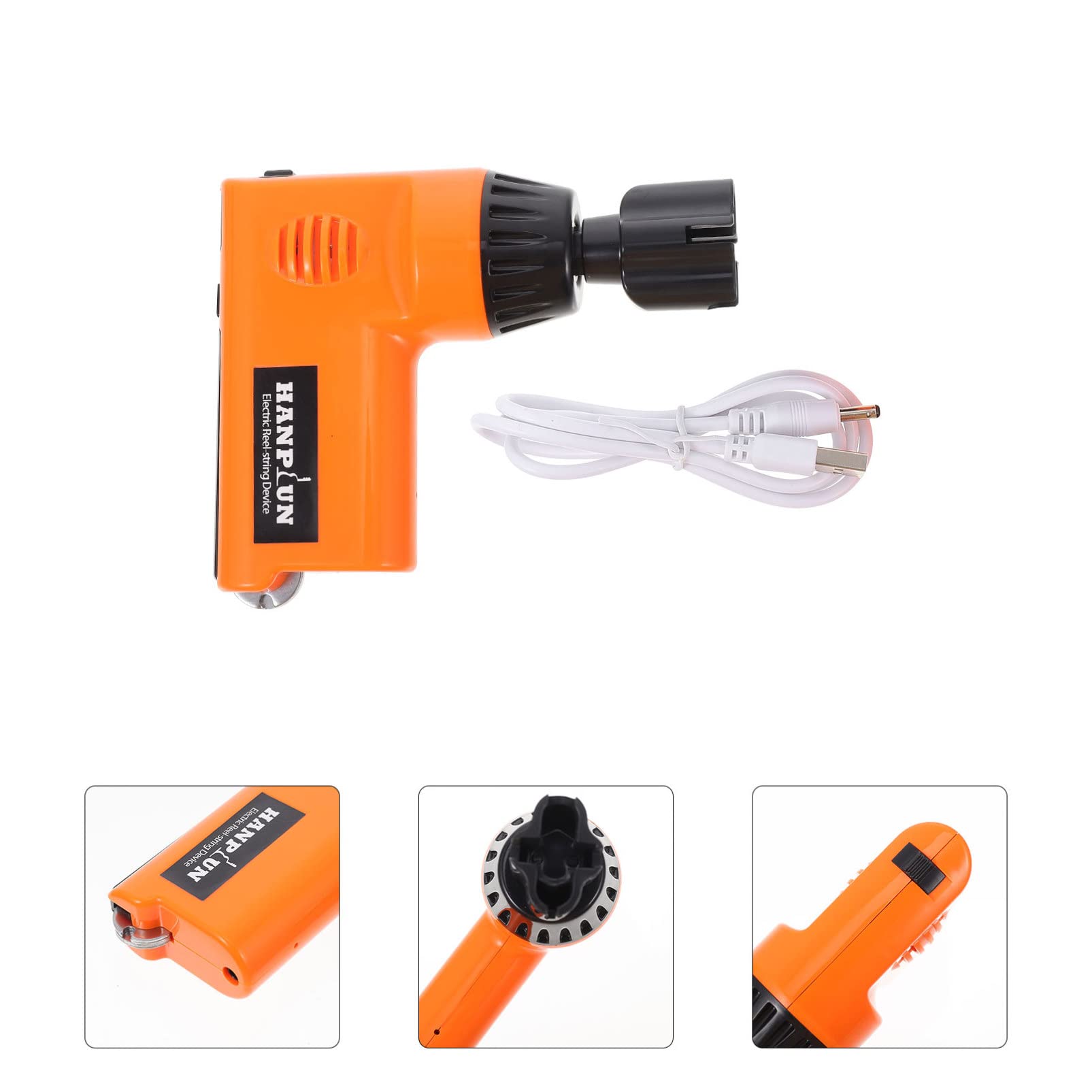 ERINGOGO 3-in-1 Electric Guitar String Winder & Cutter - Professional Power Tool for Fast String Changing | Perfect for Guitar Maintenance, Music Studio & Live Performances