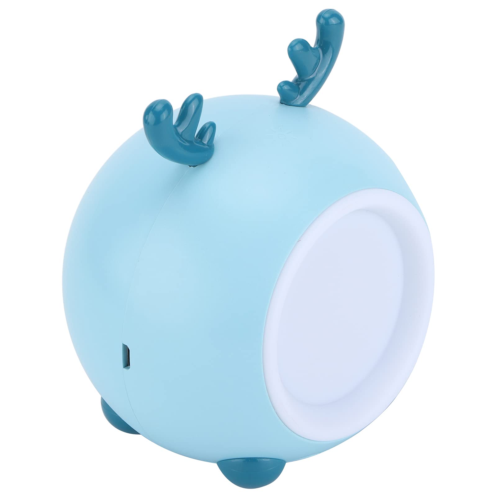 EBTOOLS Mini USB LED Night Light - Portable Table Lamp for Bedroom, Cabinet, Desk, Nursery | Deer Blue & Leaning Tower Design | Perfect for Reading, Baby Care & Nighttime Use