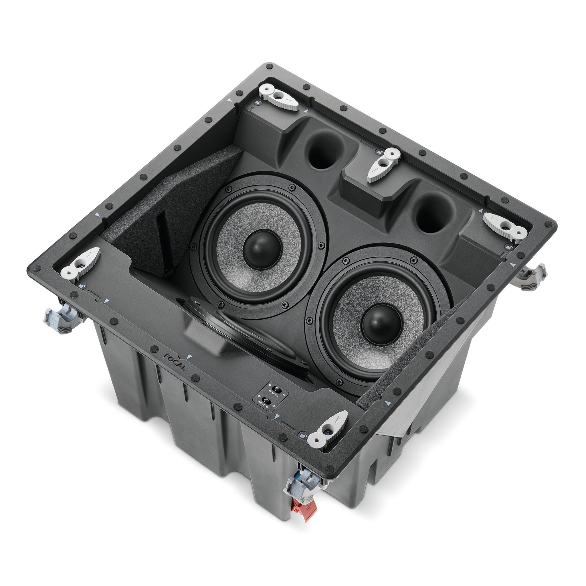 Focal 1000 ICLCR5 In-Wall/In-Ceiling Speaker - High Performance Home Theater & Surround Sound System - Perfect for Living Rooms, Home Cinemas & Multi-Room Audio Setups