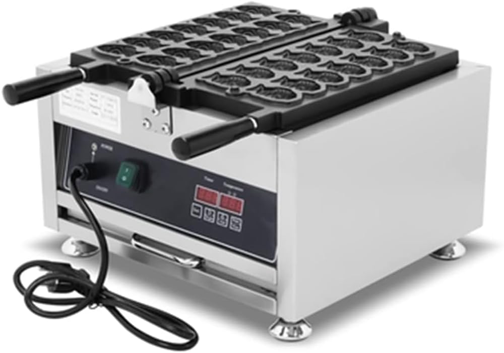 Commercial Automatic 25L Large Capacity Electric Deep Fryer for Cheese Hot Dogs, Corn Dogs & Snacks - 220V with US Plug - Perfect for Korean Street Food, Carnivals & Restaurant Businesses