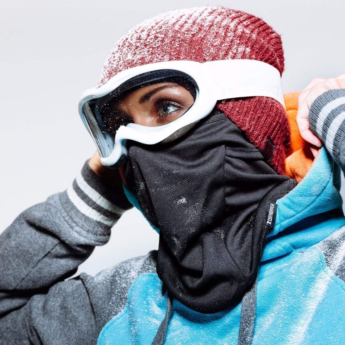 TOPLOR Balaclava Ski Mask for Men & Women - Windproof, Breathable Winter Face Cover, Helmet Liner for Skiing, Snowboarding, Motorcycling & Outdoor Activities
