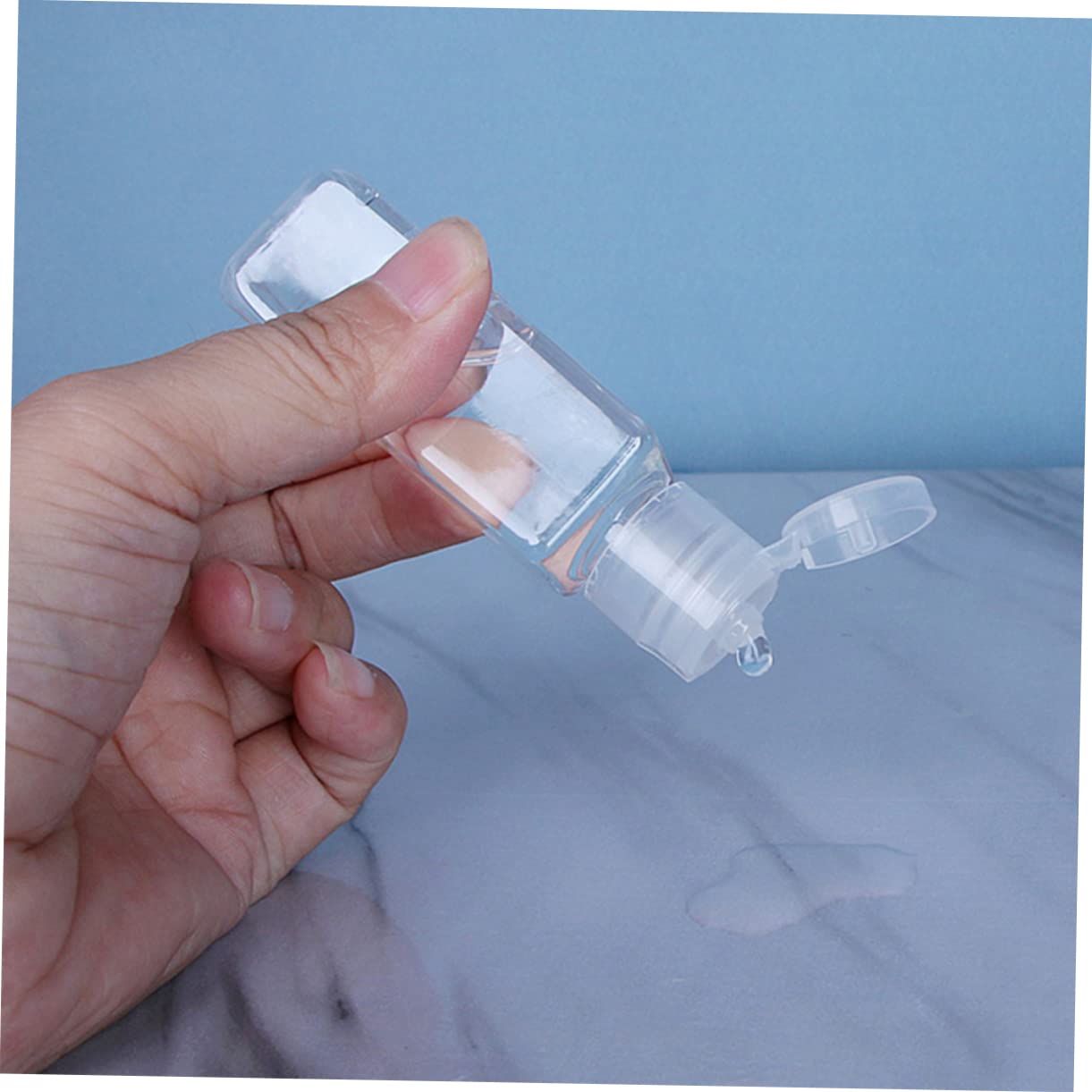 40pcs Travel-Sized Leak Proof Empty Bottles - Transparent Liquid Sample Containers for Cosmetics, Essential Oils & Toiletries | Perfect for Pet Grooming, DIY Projects & Travel Accessories