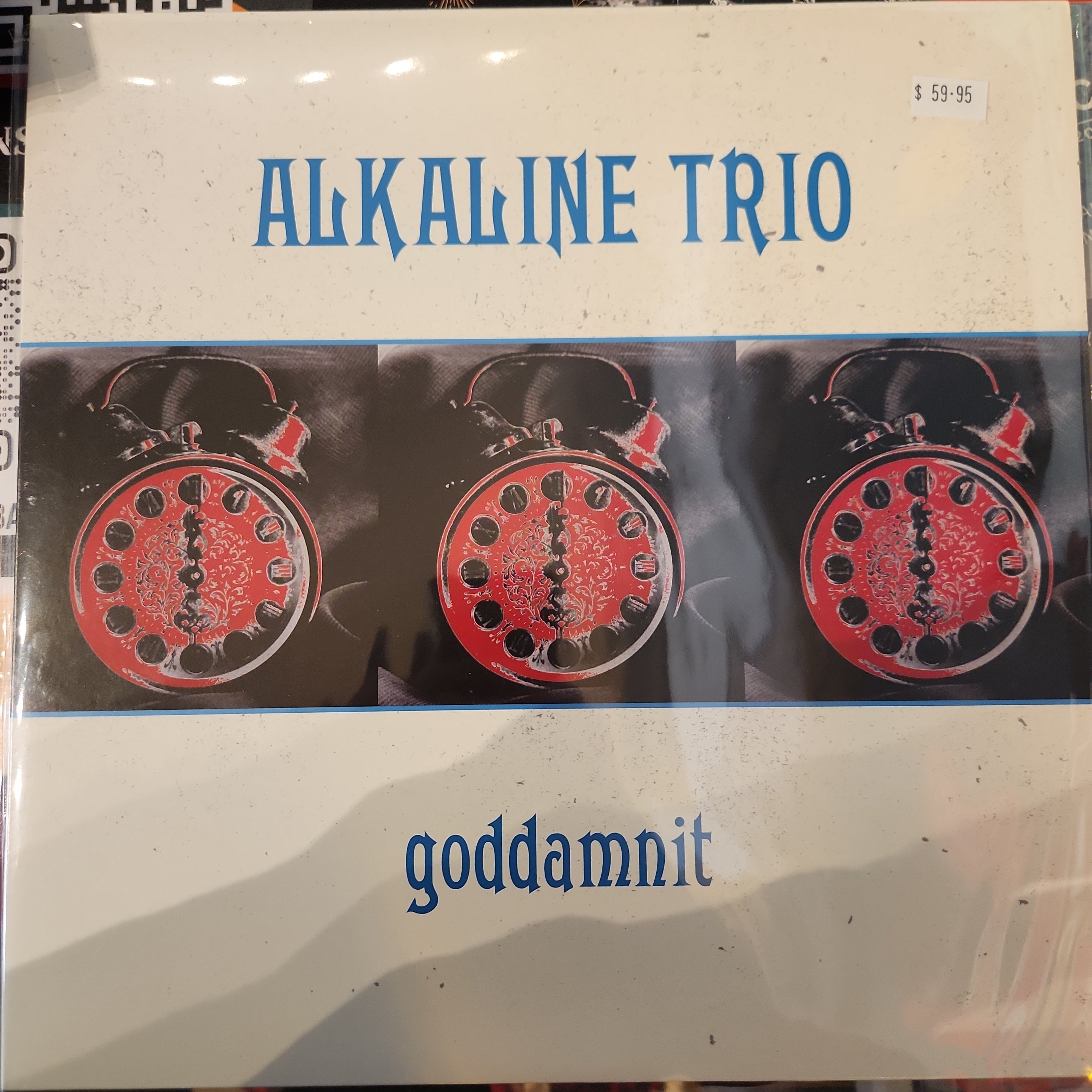 Alkaline Trio - Goddamnit Vinyl LP Record | Punk Rock Music Album for Collectors & Fans | Perfect for Home Listening & Music Enthusiasts