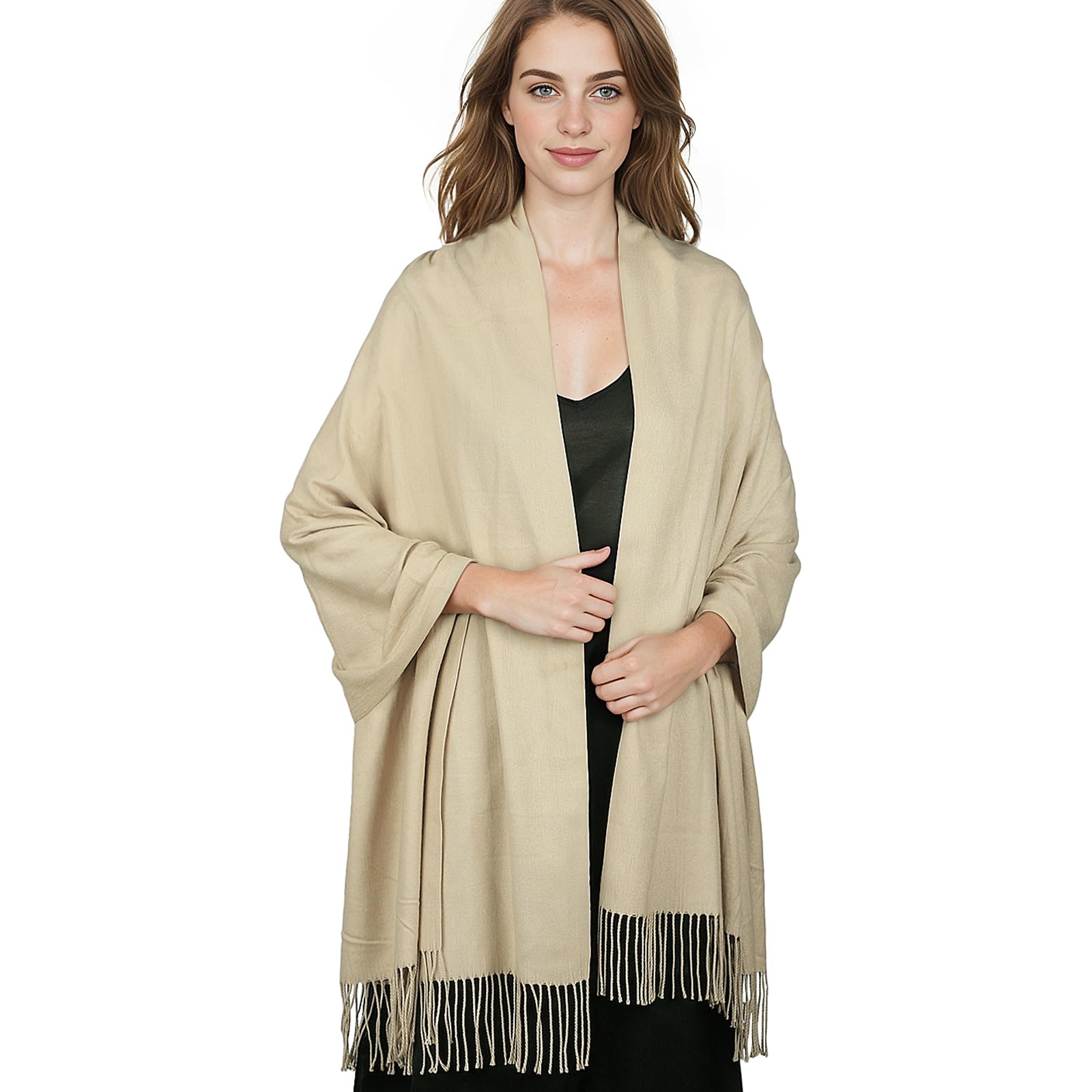 Luxury Pashmina Shawl Wraps for Women - Extra Large Soft Winter Scarves - Elegant Evening & Wedding Shawls - Perfect for Parties, Dinners & Special Occasions
