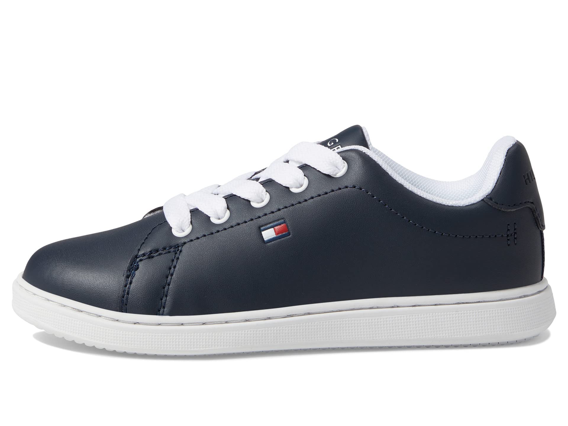 Tommy Hilfiger Kids' Iconic Court Sneakers for Boys & Girls - Comfortable Casual Shoes for School, Play & Everyday Wear