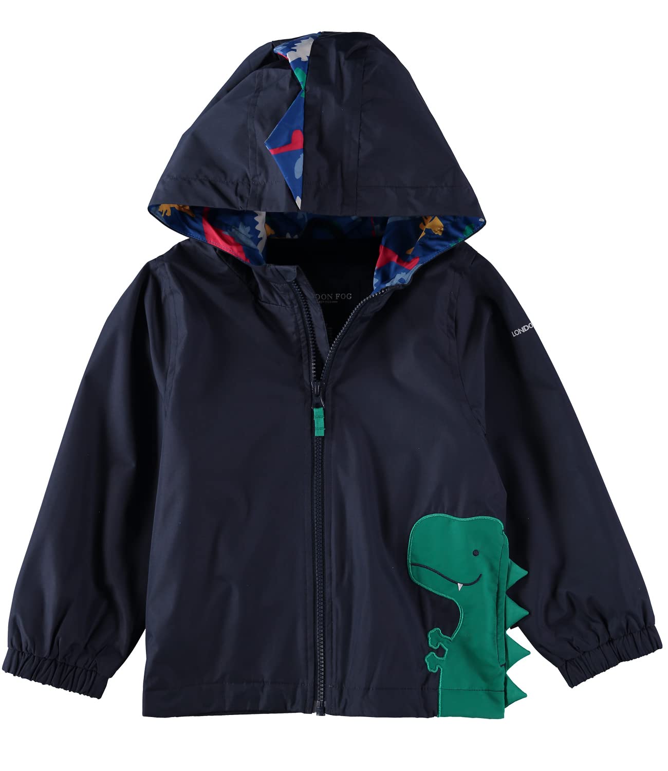London Fog Boys Waterproof Rain Jacket - Lightweight & Breathable Raincoat for Kids - Perfect for School, Outdoor Play & Stormy Weather