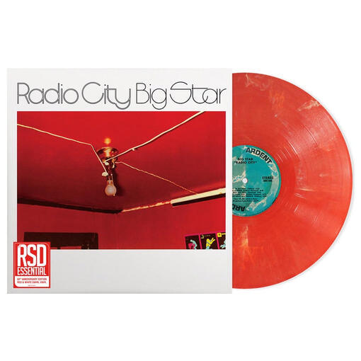 Big Star - Radio City Limited Edition Red Vinyl LP | Rare Collectible Record for Music Lovers & Audiophiles | Perfect for Vinyl Collections, Home Listening & Gift Giving