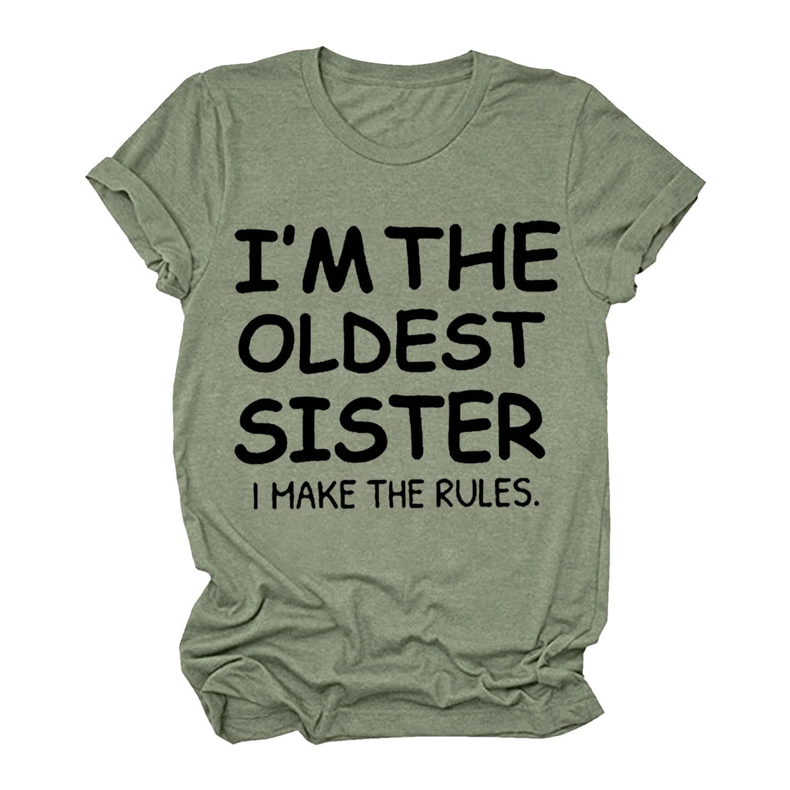 Women's Casual Short Sleeve Printed Letter T-Shirt - Soft Thin Cotton Top for Everyday Wear, Street Style, and Summer Outfits