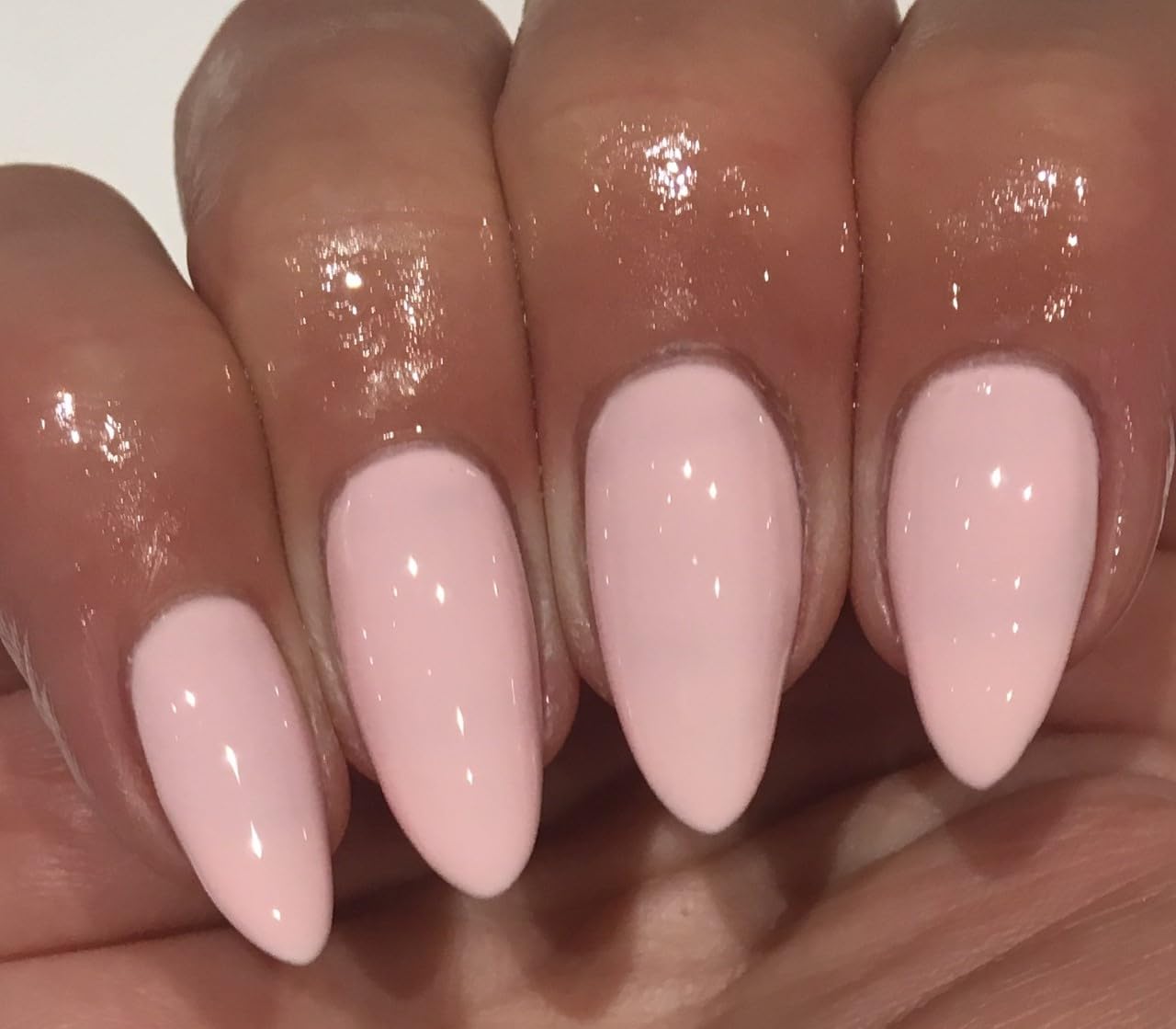Bluesky Gel Nail Polish - Pink Glow Light Pink Spring Summer Color, UV LED Soak Off 10ml (80611) | Long-Lasting Shine, Chip-Resistant | Perfect for Manicures, Pedicures, Nail Art & Salon Use | Requires UV/LED Lamp for Drying