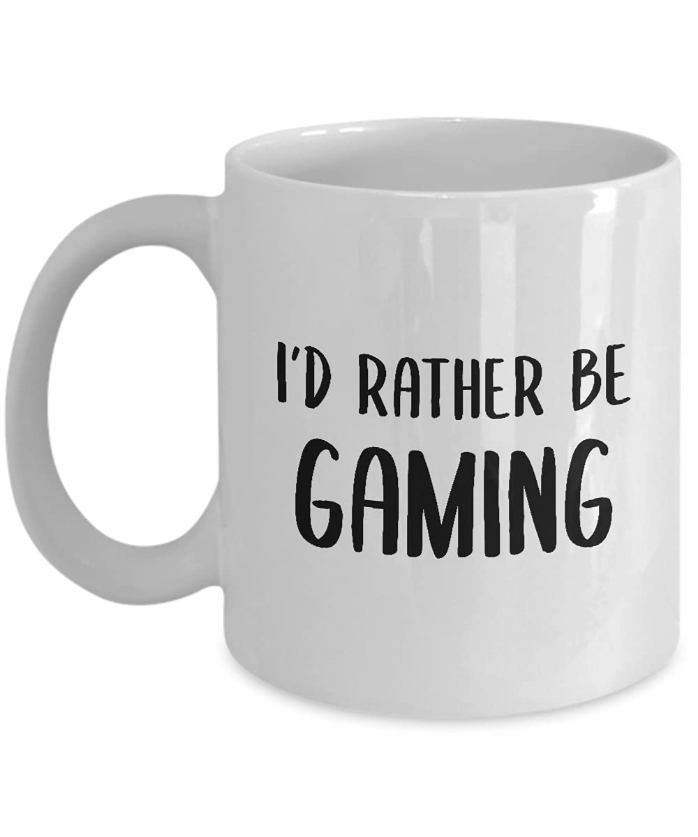 11oz Gaming Coffee Mug - Funny Novelty Tea Cup for Video Game Enthusiasts, Perfect Gamer Gift & Hobby Themed Present - Ideal for Gaming Sessions, Office Use & Geek Decor