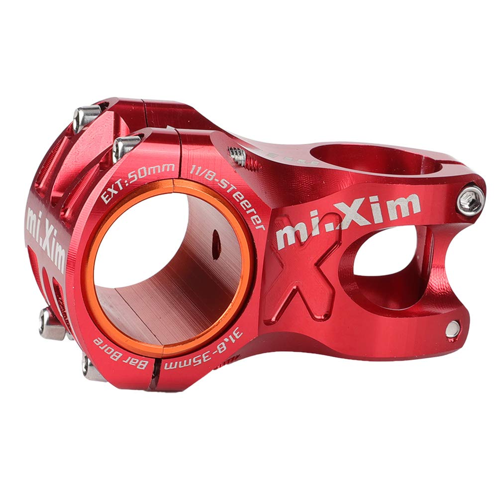 Entatial Anti-Deformation Bike Stem Handlebar - Lightweight Aluminum Alloy MTB/Road Bike Stem for Cycling Enthusiasts - Perfect for Mountain Biking, Road Racing & Commuting