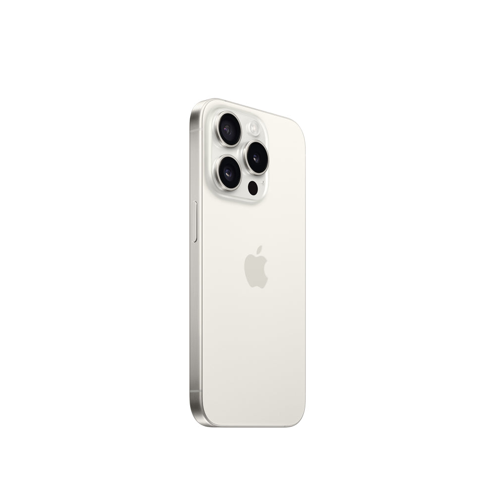 iPhone 15 Pro 128GB Titanium White - Premium Smartphone for Photography, Gaming & Productivity | Perfect for Travel, Business & Everyday Use
