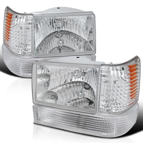 Chrome Housing Clear Lens