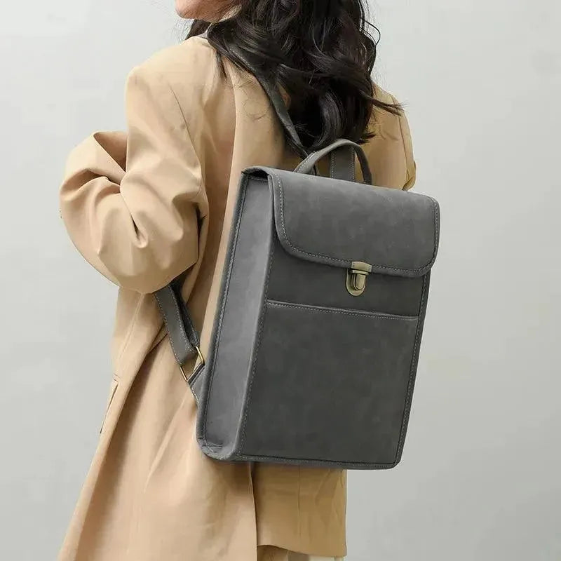 Premium Soft Leather Women's Backpack - Stylish & Durable for Work, Travel & College | VC Quality Fashion Accessory