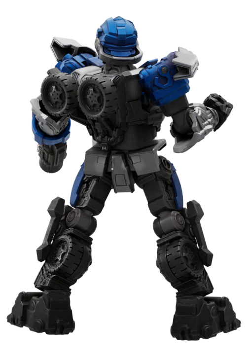 Blokees Transformers Classic Class #06 Mirage (Rise of the Beasts) Action Figure Model Kit - Collectible Robot Toy for Fans & Display
