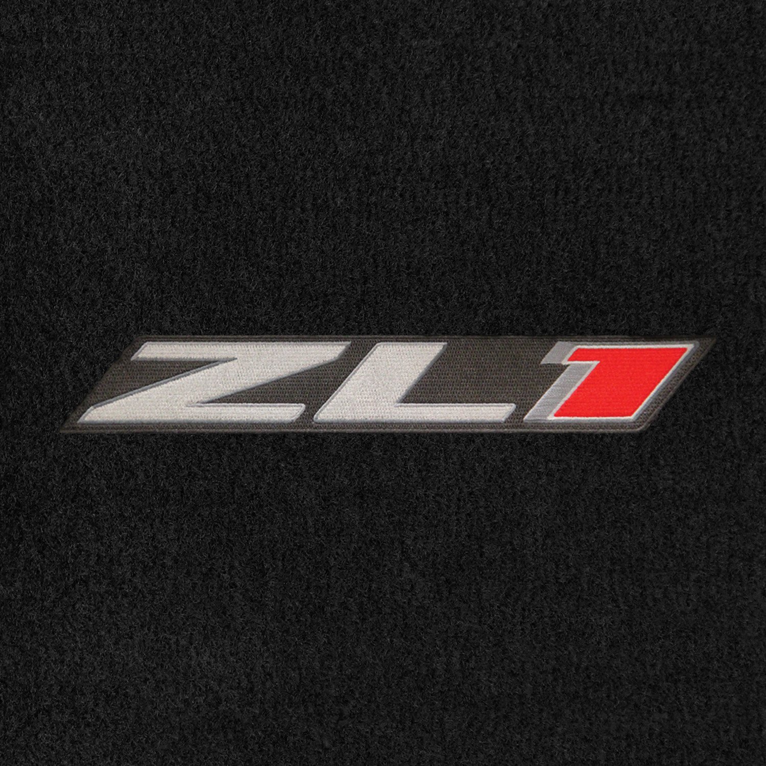 Lloyd Mats Velourtex Ebony 4-Piece Car Floor Mats for 2012-2015 Chevrolet Camaro ZL1 - Premium Custom Fit with Silver & Red ZL1 Logo - Perfect for Car Enthusiasts & Auto Detailing