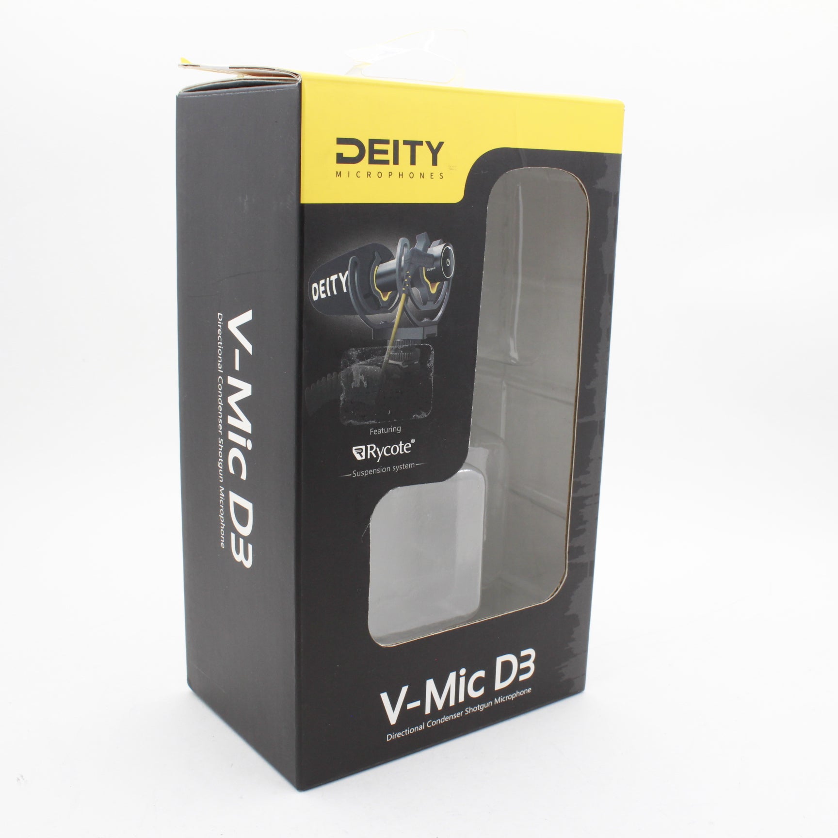Deity V-Mic D3 Directional Condenser Shotgun Microphone for DSLR Camera - Professional Audio Recording for Film, YouTube & Vlogging (Open Box)