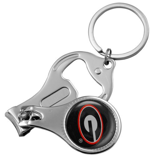 NCAA 3-in-1 Nail Clipper Keychain - Compact Multi-Tool for Manicure, Travel & Everyday Carry | Perfect for College Sports Fans, Gifts & On-the-Go Grooming