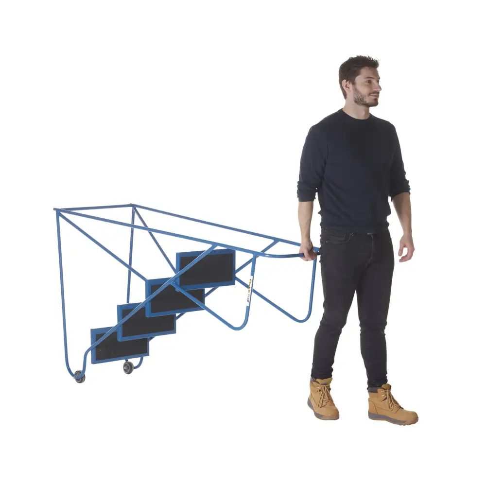 Climb It UK Tilt N Pull Steps - Lightweight Folding Ladder for Home & Garden Use - Perfect for DIY Projects, Painting, and Roof Access