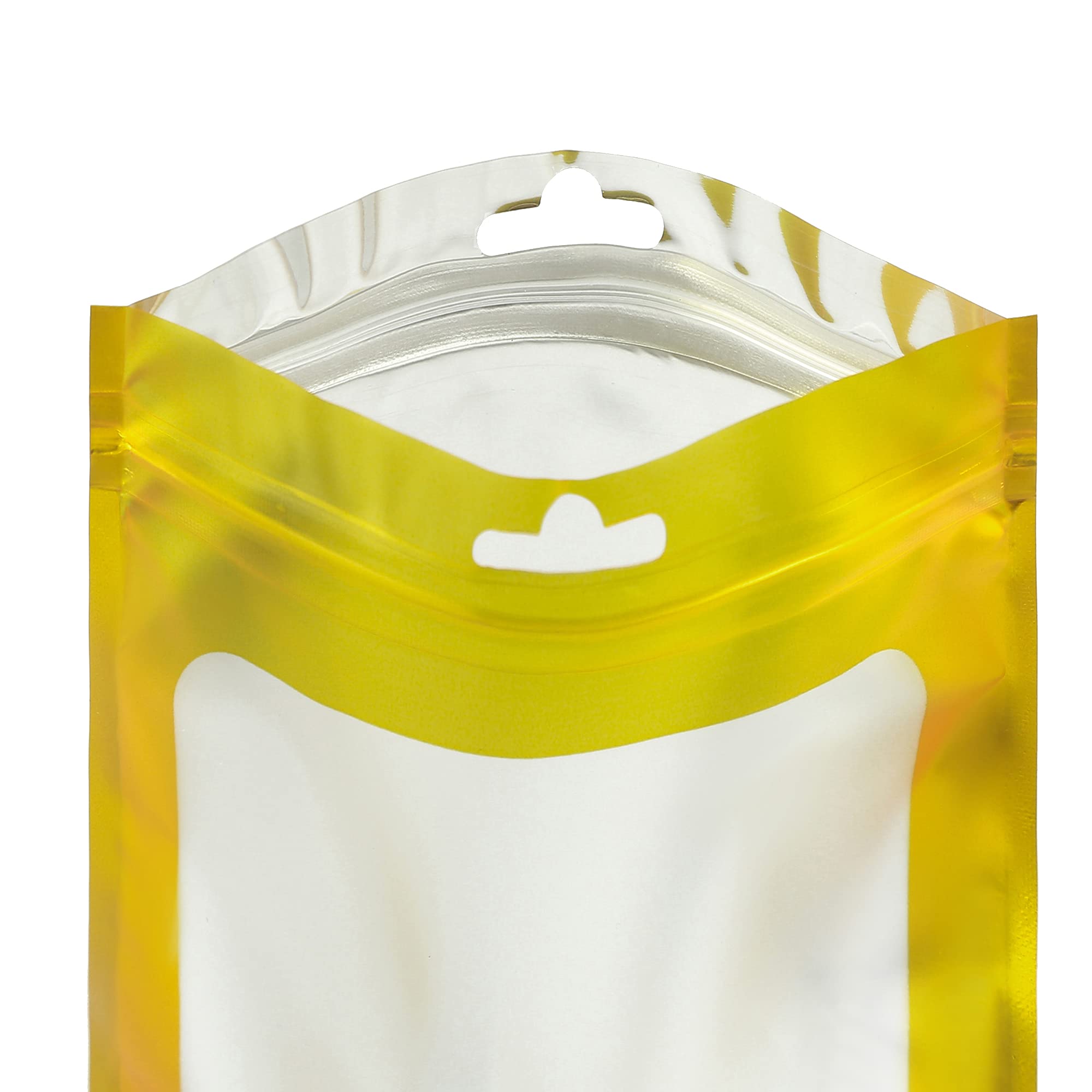 QQ Studio 100 Pack Gold Mylar Bags 4