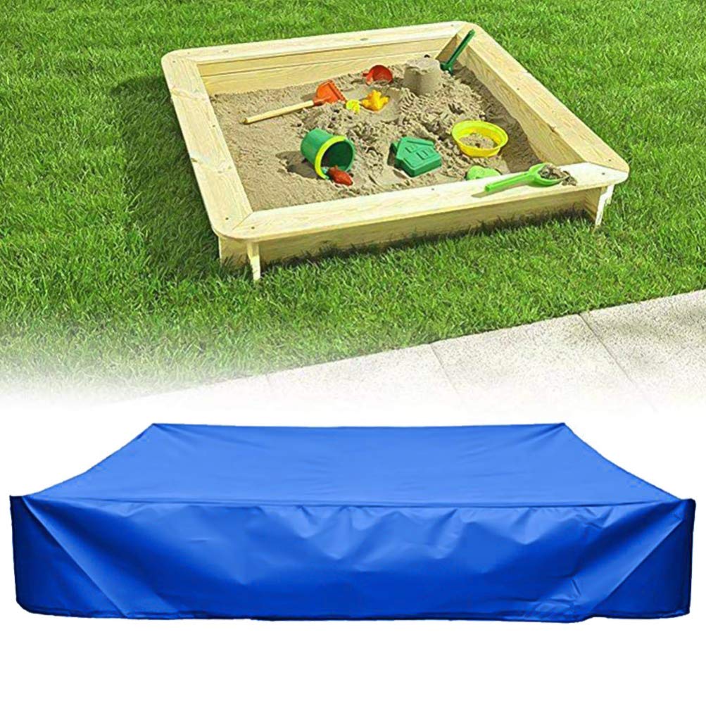 DOITOOL Kids Sandbox Cover - Waterproof Square Sandpit Shade for Outdoor Play, Garden Sandbox Protection, Child Safe Sand Play Accessory - Perfect for Backyard, Beach, and Playground Use